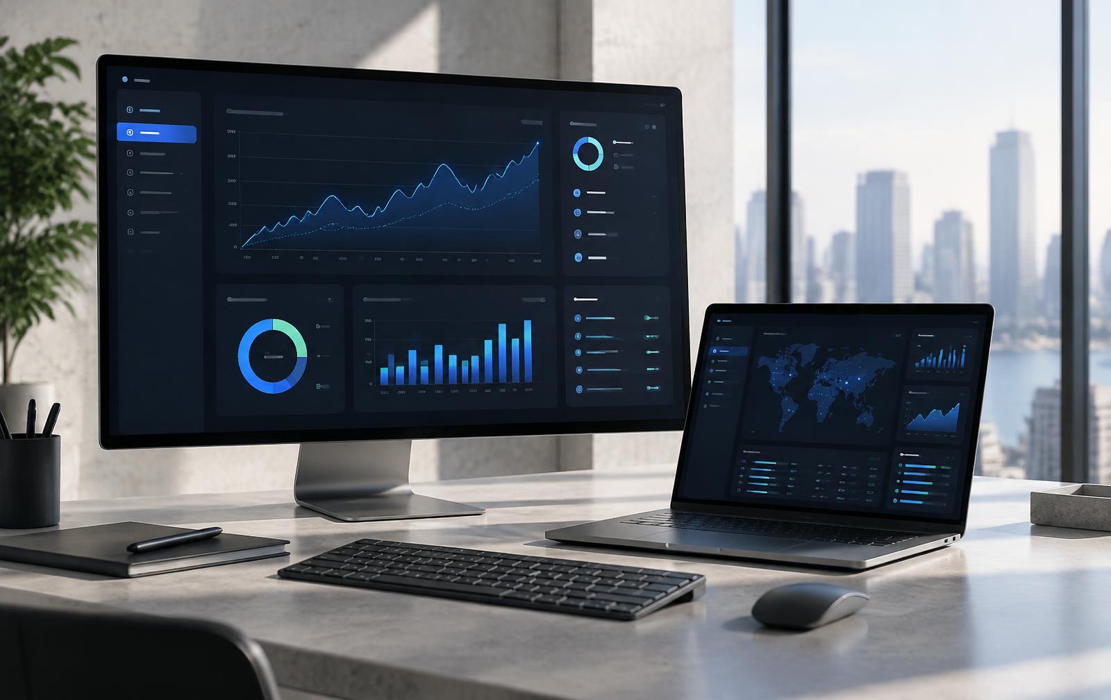 RZoraTech product engineering workspace and analytics dashboard